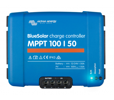 Victron Blue Solar MPPT 100/50 (12/24V-50A) SCC020050200